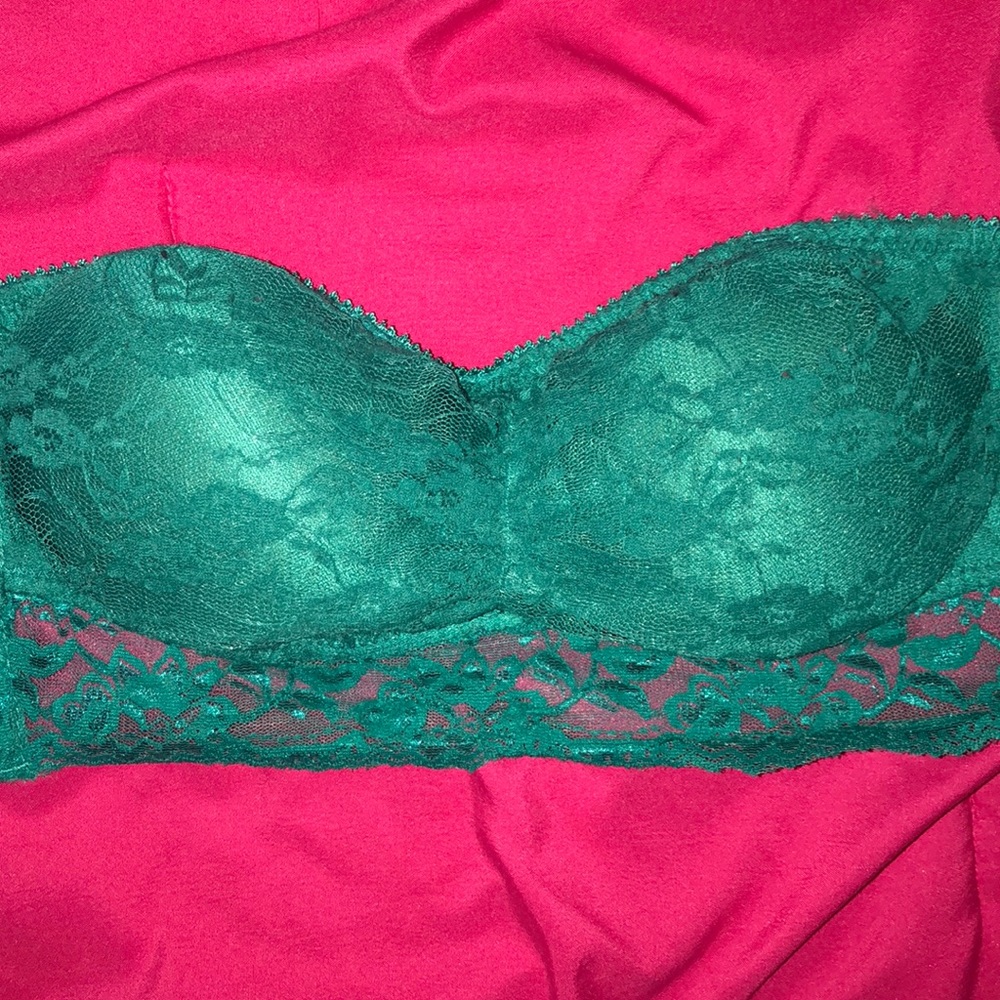 Super Cute Green lace Bandeau